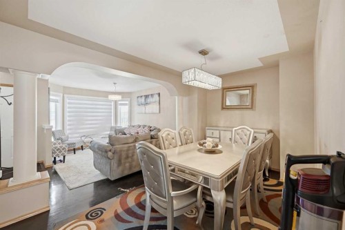 46 Panorama Hills Close Nw, Calgary, AB - Indoor Photo Showing Dining Room