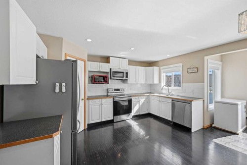 46 Panorama Hills Close Nw, Calgary, AB - Indoor Photo Showing Kitchen With Stainless Steel Kitchen