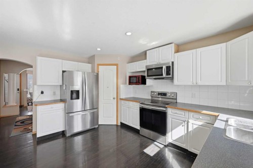 46 Panorama Hills Close Nw, Calgary, AB - Indoor Photo Showing Kitchen With Stainless Steel Kitchen