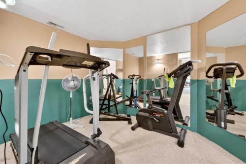 192 Arbour Wood Close Nw, Calgary, AB - Indoor Photo Showing Gym Room