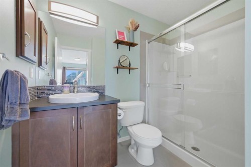 39 Kinlea Common Nw, Calgary, AB - Indoor Photo Showing Bathroom