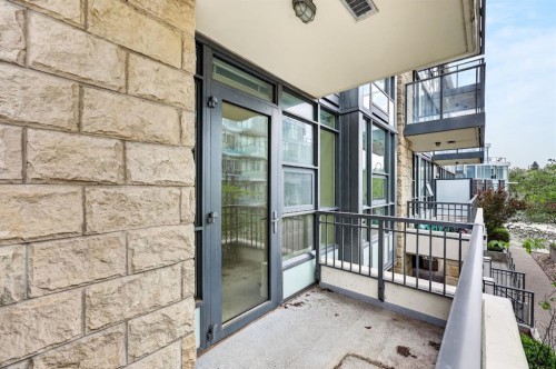 47 Waterfront Mews Sw, Calgary, AB - Outdoor With Balcony With Exterior