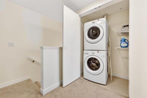 47 Waterfront Mews Sw, Calgary, AB - Indoor Photo Showing Laundry Room