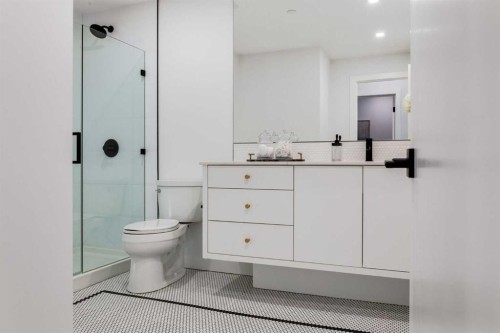 104-8445 Broadcast Avenue Sw, Calgary, AB - Indoor Photo Showing Bathroom