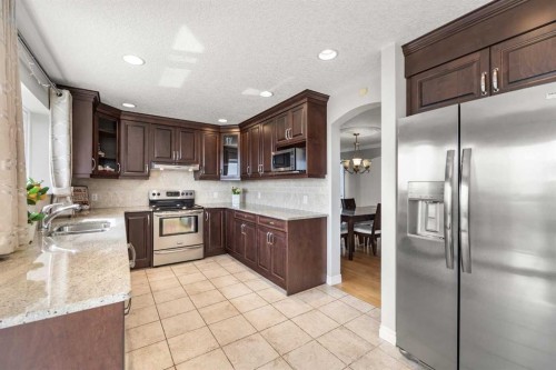 2740 Signal Ridge View Sw, Calgary, AB - Indoor Photo Showing Kitchen With Stainless Steel Kitchen With Double Sink