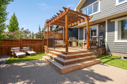123 Masters Rise Se, Calgary, AB - Outdoor With Deck Patio Veranda