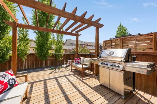 123 Masters Rise Se, Calgary, AB - Outdoor With Deck Patio Veranda