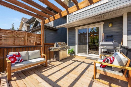 123 Masters Rise Se, Calgary, AB - Outdoor With Deck Patio Veranda With Exterior