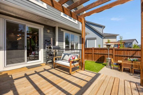 123 Masters Rise Se, Calgary, AB - Outdoor With Deck Patio Veranda