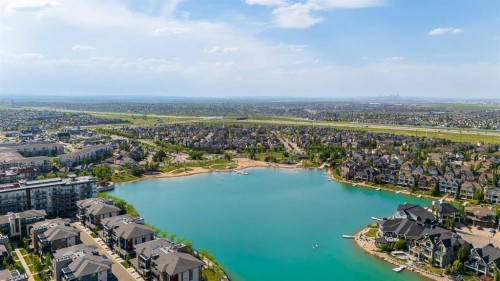 123 Masters Rise Se, Calgary, AB - Outdoor With Body Of Water With View