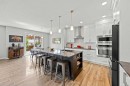 123 Masters Rise Se, Calgary, AB  - Indoor Photo Showing Kitchen With Upgraded Kitchen 
