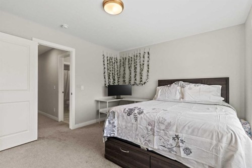 283 Belvedere Drive Se, Calgary, AB - Indoor Photo Showing Bedroom