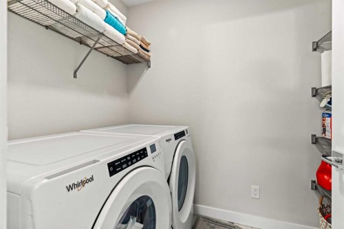 283 Belvedere Drive Se, Calgary, AB - Indoor Photo Showing Laundry Room