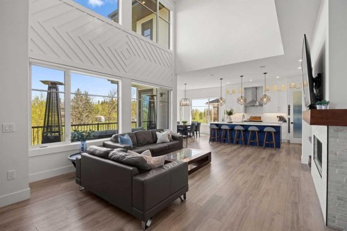 127 Kinniburgh Crescent, Chestermere, AB - Indoor Photo Showing Living Room