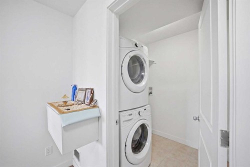 1408-6118 80 Avenue Ne, Calgary, AB - Indoor Photo Showing Laundry Room