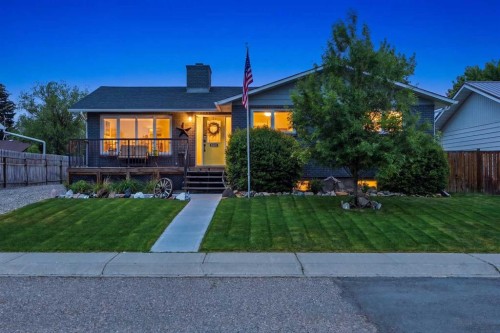 2406 26 Street, Nanton, AB - Outdoor With Deck Patio Veranda