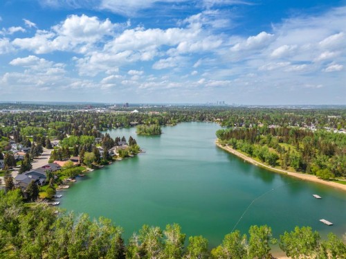 131 Lake Simcoe Court Se, Calgary, AB - Outdoor With Body Of Water With View