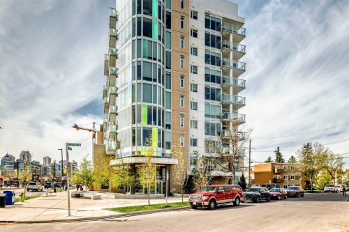 310-1107 Gladstone Road Nw, Calgary, AB - Outdoor With Facade