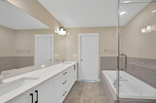 846 Chelsea Village South, Chestermere, AB - Indoor Photo Showing Bathroom