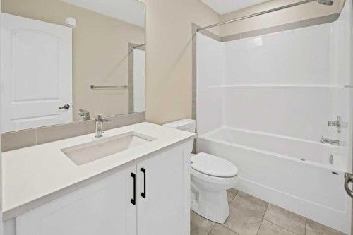 846 Chelsea Village South, Chestermere, AB - Indoor Photo Showing Bathroom