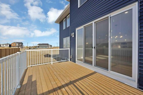 846 Chelsea Village South, Chestermere, AB - Outdoor With Deck Patio Veranda With Exterior
