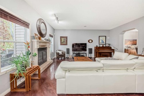 188 Chapala Drive Se, Calgary, AB - Indoor With Fireplace