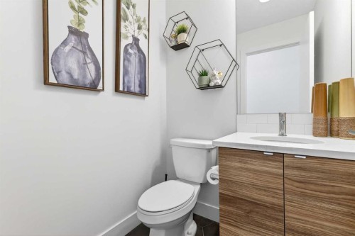 33-230 Seton Passage Se, Calgary, AB - Indoor Photo Showing Bathroom