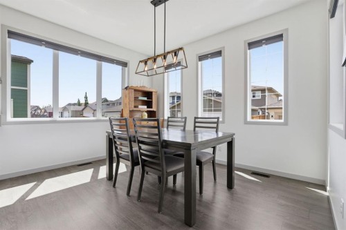 341 Marquis Heights Se, Calgary, AB - Indoor Photo Showing Dining Room