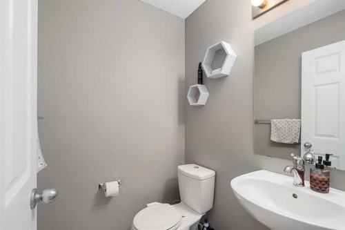 105 Sunset Common, Cochrane, AB - Indoor Photo Showing Bathroom