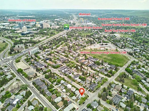 2511 22 Street Nw, Calgary, AB - Outdoor With View