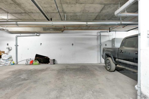 107-611 Edmonton Trail Ne, Calgary, AB - Indoor Photo Showing Garage