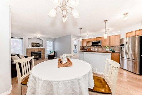 142 Auburn Bay Heights Se, Calgary, AB - Indoor Photo Showing Dining Room