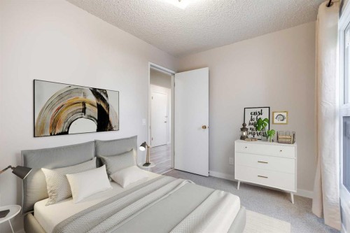 3394 Breton Close Nw, Calgary, AB - Indoor Photo Showing Bedroom