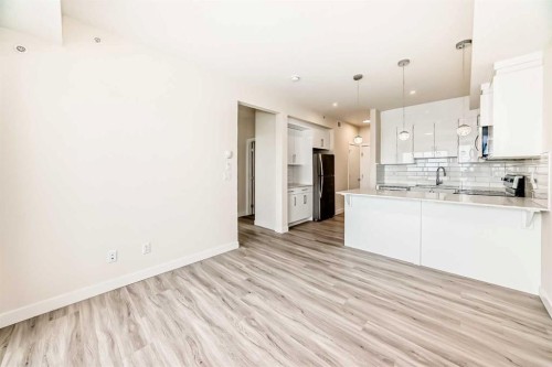 2406-15 Skyview Point Crescent, Calgary, AB - Indoor Photo Showing Kitchen With Double Sink