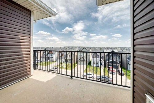 2406-15 Skyview Point Crescent, Calgary, AB - Outdoor With Balcony With Exterior