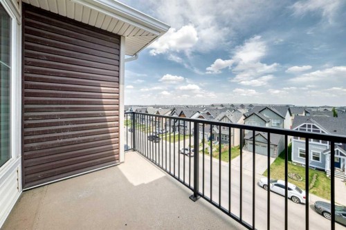 2406-15 Skyview Point Crescent, Calgary, AB - Outdoor With Balcony With Exterior