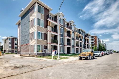 2406-15 Skyview Point Crescent, Calgary, AB - Outdoor With Balcony With Facade