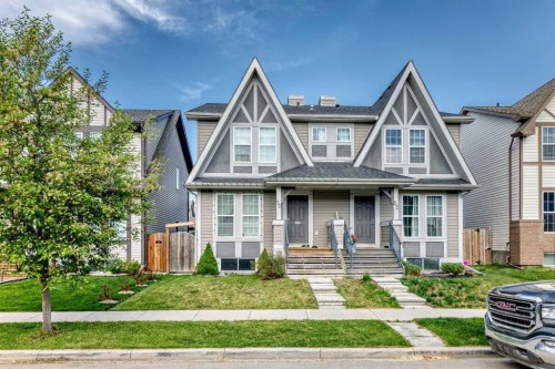 50 Elgin Meadows Park Se, Calgary, AB - Outdoor With Deck Patio Veranda With Facade