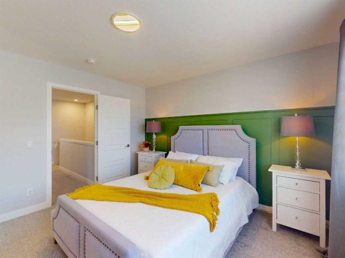 1842 Rangeview Drive Se, Calgary, AB - Indoor Photo Showing Bedroom
