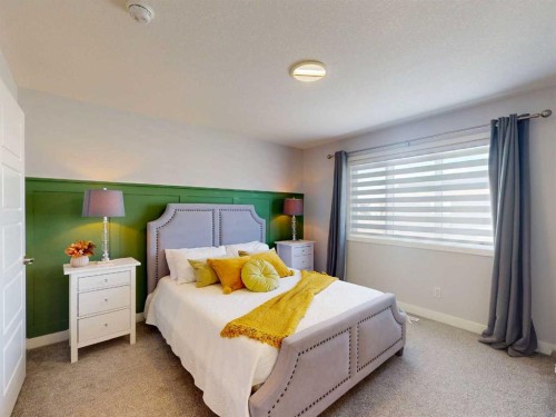 1842 Rangeview Drive Se, Calgary, AB - Indoor Photo Showing Bedroom