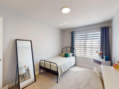 1842 Rangeview Drive Se, Calgary, AB - Indoor Photo Showing Bedroom