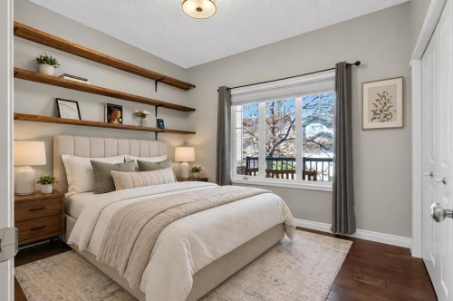 158 Hidden Creek Heights Nw, Calgary, AB - Indoor Photo Showing Bedroom