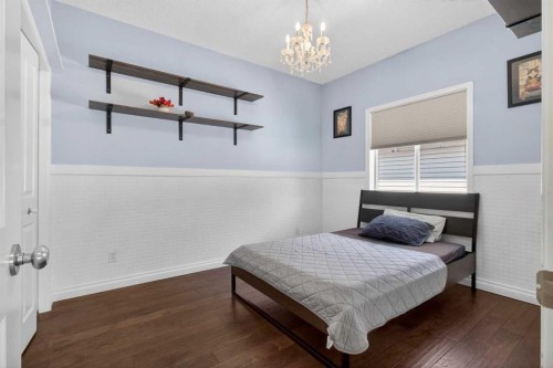 158 Hidden Creek Heights Nw, Calgary, AB - Indoor Photo Showing Bedroom