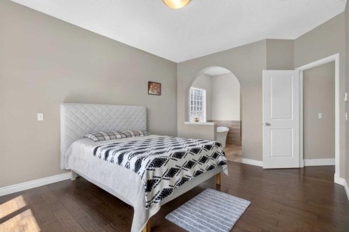 158 Hidden Creek Heights Nw, Calgary, AB - Indoor Photo Showing Bedroom