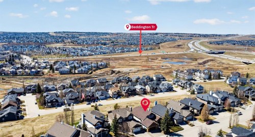 158 Hidden Creek Heights Nw, Calgary, AB - Outdoor With View