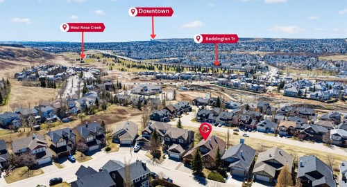 158 Hidden Creek Heights Nw, Calgary, AB - Outdoor With View