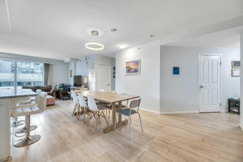 701-683 10 Street Sw, Calgary, AB - Indoor Photo Showing Dining Room