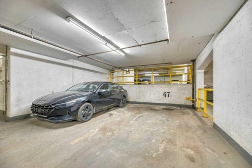 701-683 10 Street Sw, Calgary, AB - Indoor Photo Showing Garage