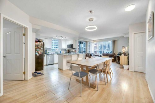 701-683 10 Street Sw, Calgary, AB - Indoor Photo Showing Dining Room