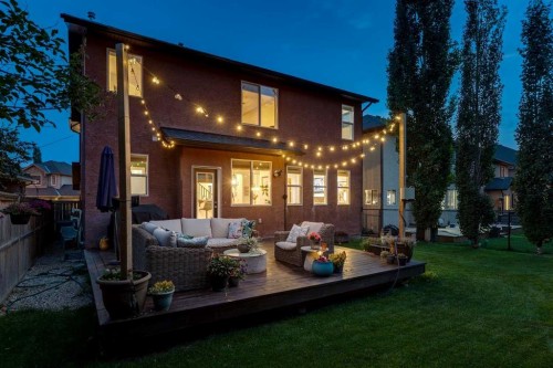 107 Aspen Stone Crescent Sw, Calgary, AB - Outdoor With Deck Patio Veranda